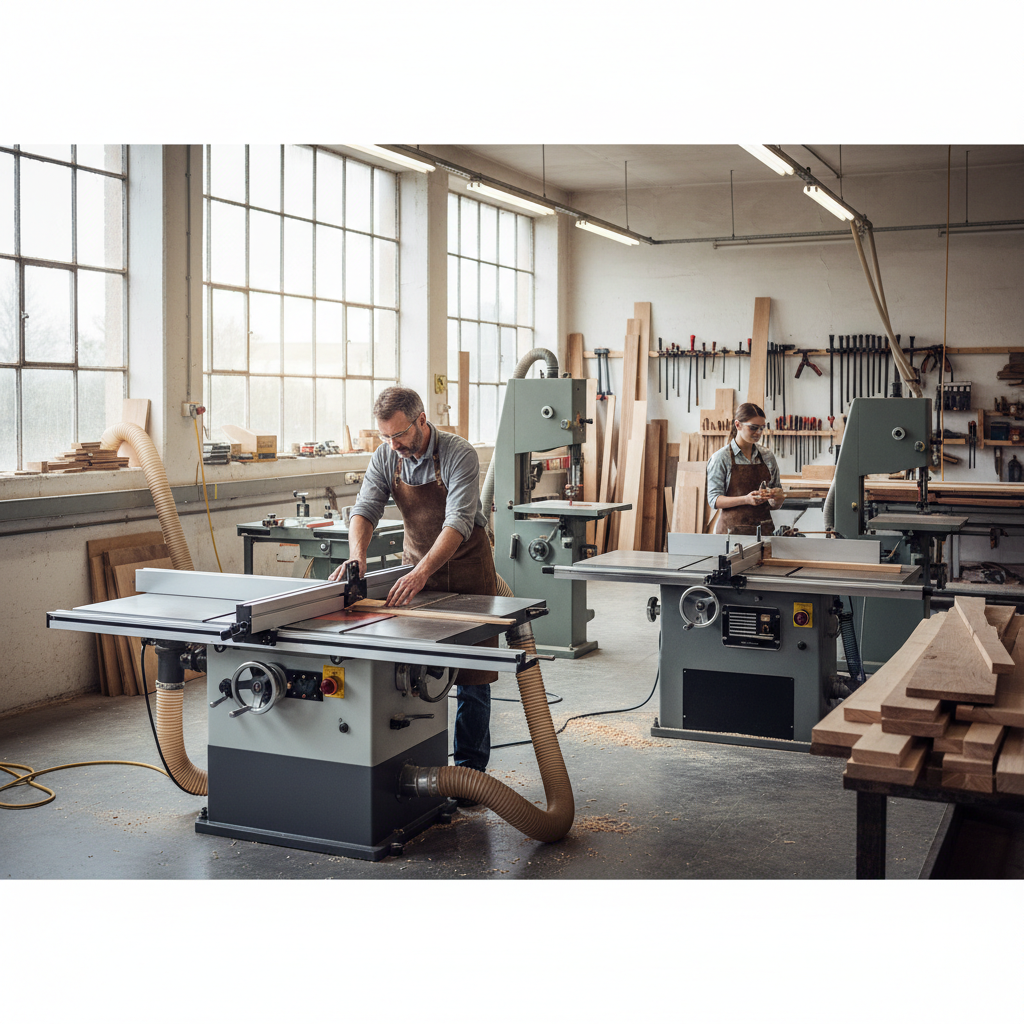 Realistische foto passend bij Machines à bois professionnelles pour artisans et menuisiers exigeant